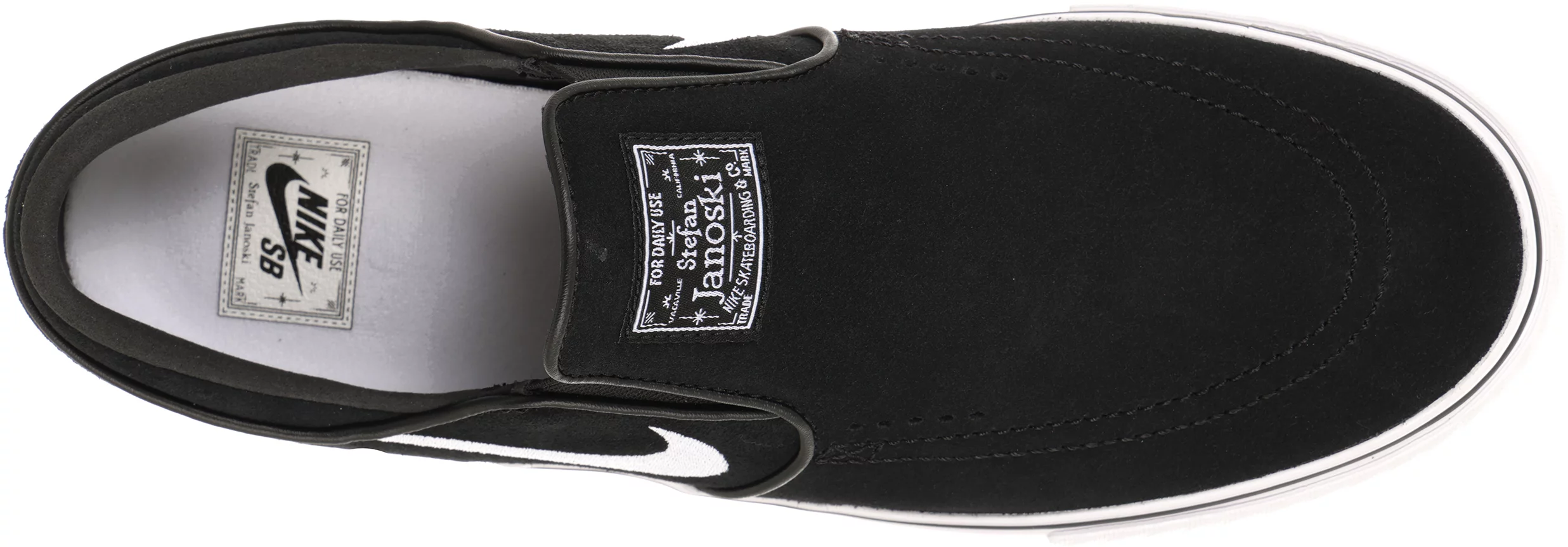 Nike SB Zoom Janoski OG+ Slip-On Shoes black/white-black-black