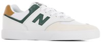 New Balance Numeric 574V Skate Shoes - white/forest