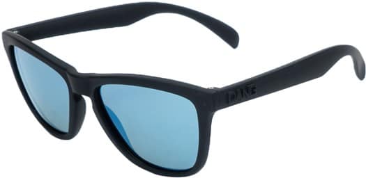 Dang Shades OG Premium Polarized Sunglasses - black/ice blue lens - view large