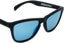 Dang Shades OG Premium Polarized Sunglasses - black/ice blue lens - detail