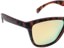 Dang Shades OG Premium Polarized Sunglasses - matte torte/gold mirror lens - detail