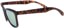 Dang Shades OG Premium Polarized Sunglasses - matte torte/gold mirror lens - side