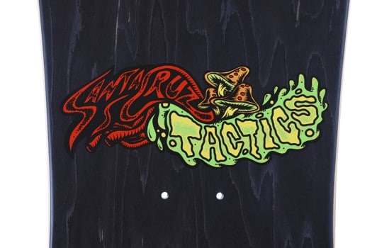Tactics Santa Cruz Screaming Hand Tactics 9.7 Skateboard Deck - black