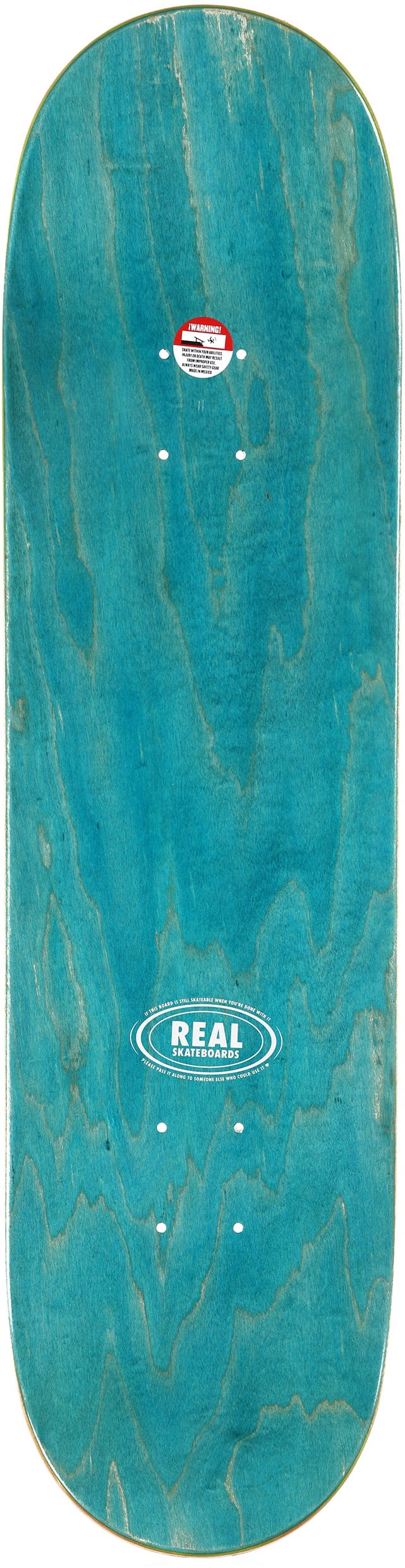 Skateboard Deck 8.5 Real Skateboard Deck Basalt DBX Oval 8.5 X