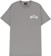 Independent Arachnid T-Shirt - medium grey - front