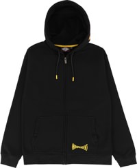 Independent Span Zip Hoodie - black