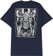 Santa Cruz Winkowski Primeval T-Shirt - eco navy - reverse