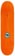 Transportation Unit Mikey Pro 8.25 Skateboard Deck - orange/green - top