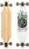 Arbor Axis Bamboo 40" Complete Longboard - black trucks / trans amber wheels