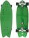 Arbor Black Rose MFG Shaper 30.75" Surfskate Complete Cruiser Skateboard - silver carver trucks / black wheels