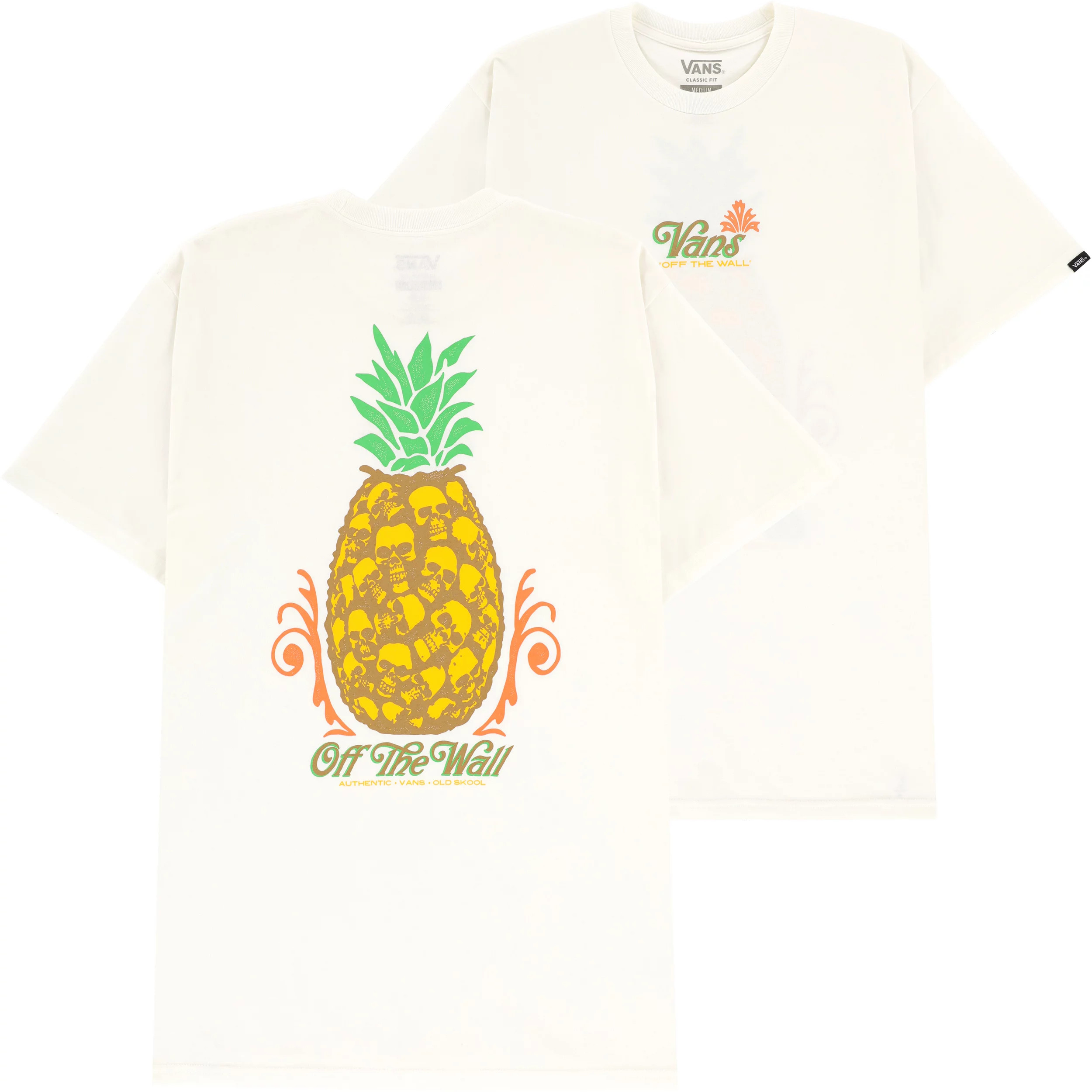 Pineapple print vans sales