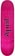 April OG Logo 8.25 Skateboard Deck - black/pink helix
