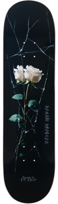 April Dashawn Cracked Rose 8.0 Skateboard Deck - view large