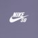 Nike SB Logo T-Shirt - light carbon - front detail