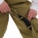Airblaster Contrast Pants - moss - vent zipper