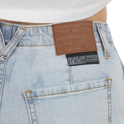 Volcom Stone Pantalones Jeans Volcom Mujer Volcom Pantalón Marca Modelo Liberator High Rise White Volcom Liberator