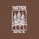 Tactics Seattle Trees T-Shirt - brown - front detail