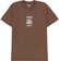 Tactics Eugene Trees T-Shirt - brown