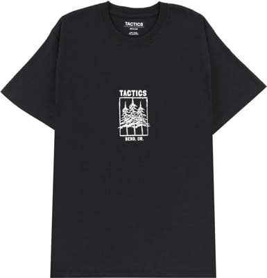 Tactics Bend Trees T-Shirt - black - view large