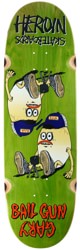 Bail Gun Gary 4 9.75 Symmetrical Shape Skateboard Deck