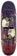 Heroin Bail Gun Gary 4 9.75 Symmetrical Shape Skateboard Deck - navy