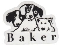 Baker Time Bomb Sticker - casper