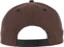 Baker Crumb Snapback Hat - brown/black - reverse