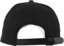 Santa Cruz Collegiate Strapback Hat - eco black - reverse
