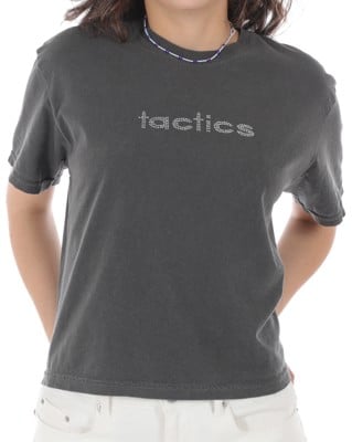 Tactics Women's Y3K Boxy T-Shirt - black - view large