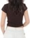 Tactics Women's Bomb Crop T-Shirt - brown - reverse