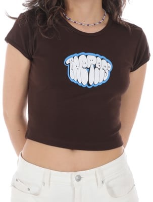 Tactics Women's Bomb Crop T-Shirt - brown - view large