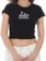 Tactics Women's Garden Crop T-Shirt - black - alternate