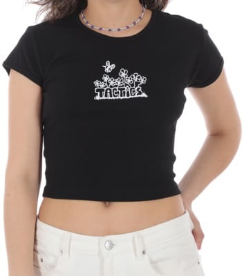 Tactics Women's Garden Crop T-Shirt - black - view large