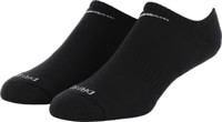 Nike SB Everyday No Show Plus Cushioned 3-Pack Sock - black/white