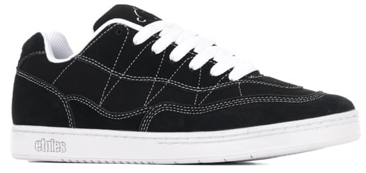 Etnies Snake Skate Shoes - black/white - view large