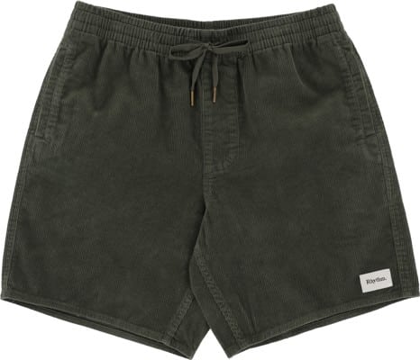 Rhythm Classic Cord Jam Shorts - olive - view large