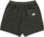 Rhythm Classic Cord Jam Shorts - olive - reverse