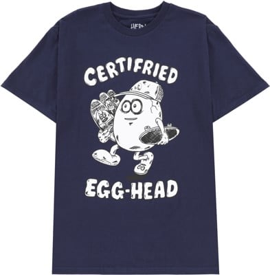 Heroin Certifried Egg Head T-Shirt - navy - view large