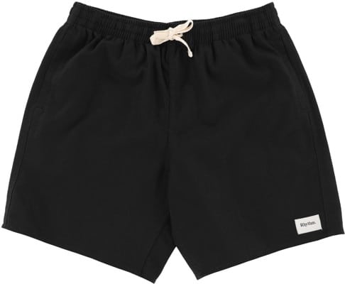 Rhythm Classic Linen Jam Shorts - vintage black - view large