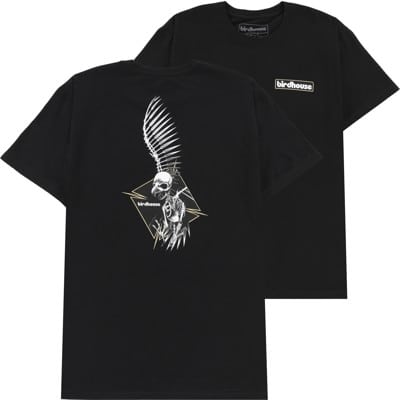 Birdhouse Full Skull T-Shirt - black - view large