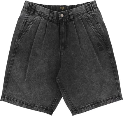 Tactics Buffet Pleated Denim Shorts - view large