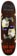 Heroin Bail Gun Gary 4 9.75 Symmetrical Shape Skateboard Deck - brown