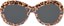 Happy Hour Bikini Beach Sunglasses - leopard - front