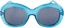 Happy Hour Bikini Beach Sunglasses - mystic blues - front