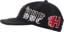 HUF Mashup Snapback Hat - black - alternate side