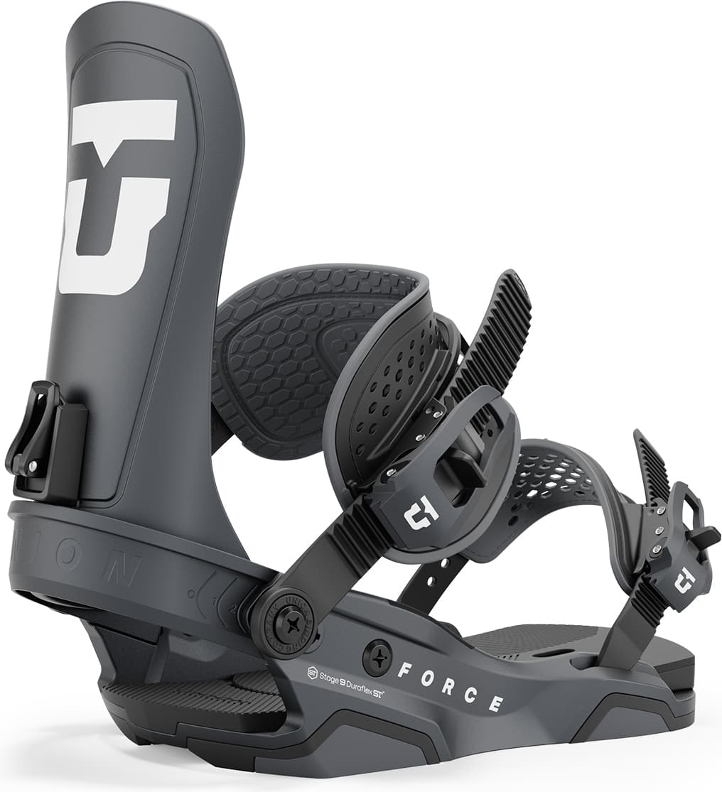 Union Force Snowboard Bindings 2025 - gunmetal | Tactics