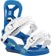 Union Kids Cadet Mini Snowboard Bindings 2025 - blue - reverse