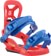 Union Kids Cadet Mini Snowboard Bindings 2025 - red - reverse