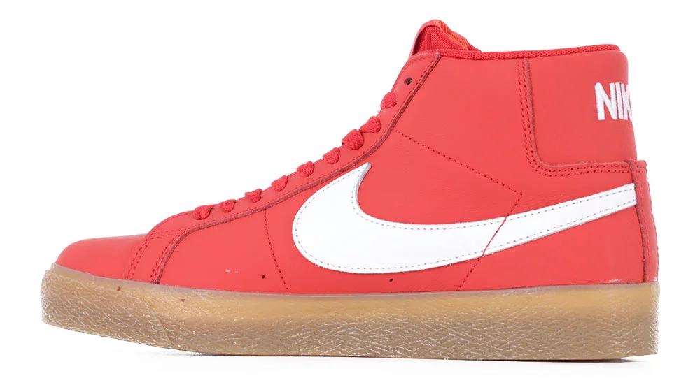 Nike SB Zoom Blazer Mid Skate Shoes - (orange label