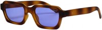 I-Sea Bowery Polarized Sunglasses - tiger/navy polarized lens